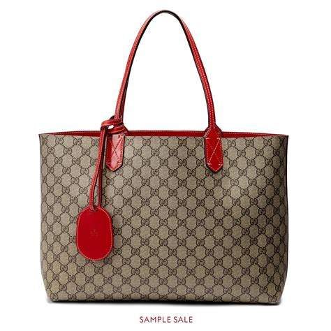 small gucci reversible tote